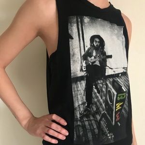 Bob Marley Ripped Tank